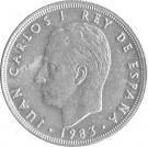 5 Pesetas - Juan Carlos I (with mintmark)