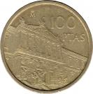 100 Pesetas - Juan Carlos I (National Library)
