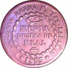 ½ Decima de Real - Isabel II