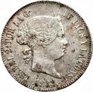 1 Escudo - Isabel II