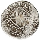 ½ Real - Carlos II (bust left)