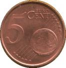 5 Euro Cent (1st type)
