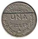 1 Peseta (Santander, Palencia & Burgos)