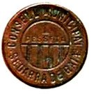 1 Peseta (Segarra de Gaia; copper)
