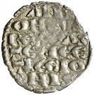 Dinero - Alfonso X (six lines;mark crescent)