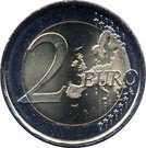 2 Euro (50th Birthday of King Felipe VI)