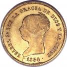 100 Reales - Isabel II