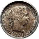1 Real - Isabel II