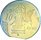 10 Euro -Juan Carlos I (Salvador Dalí - Leda Atómica)