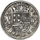 2 Reales (milled)