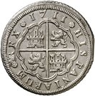8 Reales (Madrid,PHILIPPUS and narrow crown)