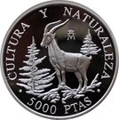 5000 Pesetas (Spanish ibex)
