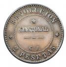 2 Pesetas - Cantonal Revolution