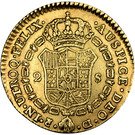 2 Escudos (Cadiz,laureate and cuirassed bust)