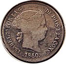 2 Reales - Isabel II