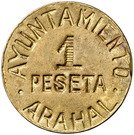 1 Peseta (Arahal)