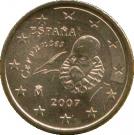 50 Euro Cent (1st type; 2nd map)