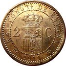 2 Centimos - Alfonso XIII (5th portrait)