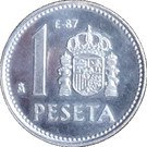 1 Peseta - Juan Carlos I (E-87)