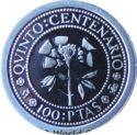 100 Pesetas (Celestino Mutis)