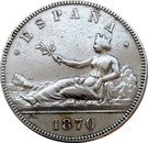 5 Pesetas - Provisional Government