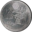 12 Euro - Juan Carlos I (Don Quixote)