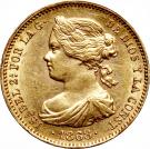 10 Escudos - Isabel II