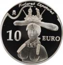 10 Euro - Juan Carlos I (Dali - Retrospective Bust of a Woman)
