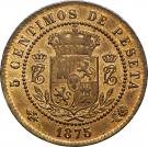 5 Centimos - Carlos VII