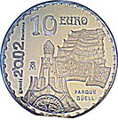 10 Euro - Juan Carlos I (Gaudí - Park Güell)