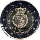 2 Euro (50th Birthday of King Felipe VI)