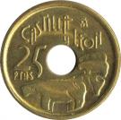 25 Pesetas (Castile and Leon)