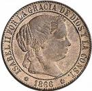 1 Centimo de Escudo - Isabel II
