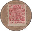 25 Centimos (Special Stamp)