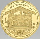 200 Euro - Juan Carlos I (25 years of the Constitution)