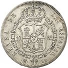 10 Reales de vellon - Isabel II