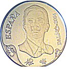 10 Euro -Juan Carlos I (Salvador Dalí - Leda Atómica)