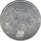 2000 Pesetas - Juan Carlos I (Don Quixote)