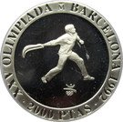 2000 Pesetas - Juan Carlos I (Basque Pelota)