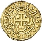 4 Escudos (Seville,value in obverse and reverse)