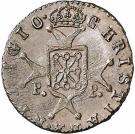½ Maravedi - Fernando VII