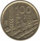 100 Pesetas - Juan Carlos I (FAO)