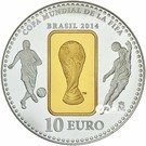 10 Euro - Juan Carlos I (FIFA World Cup 2014)