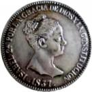 20 Reales de vellon - Isabel II