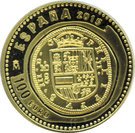 100 Euro - Felipe VI (Numismatics Jewels - 2 Escudos)