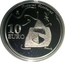 10 Euro - Juan Carlos I (Miró - Mujer, pájaro y estrella)