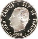 10 Euro - Juan Carlos I (Holy Year 2010 - St. James the Elder)