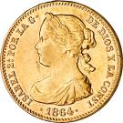 100 Reales - Isabel II