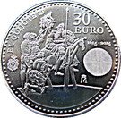 30 Euro - Felipe VI (Part II of Don Quixote )