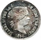 10 Reales - Isabel II